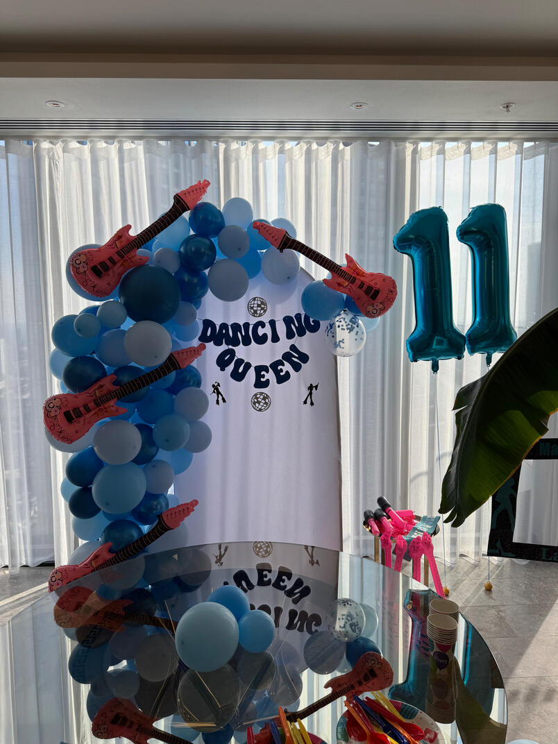 Sophia’s 11th Mamma Mia Theme Birthday Party