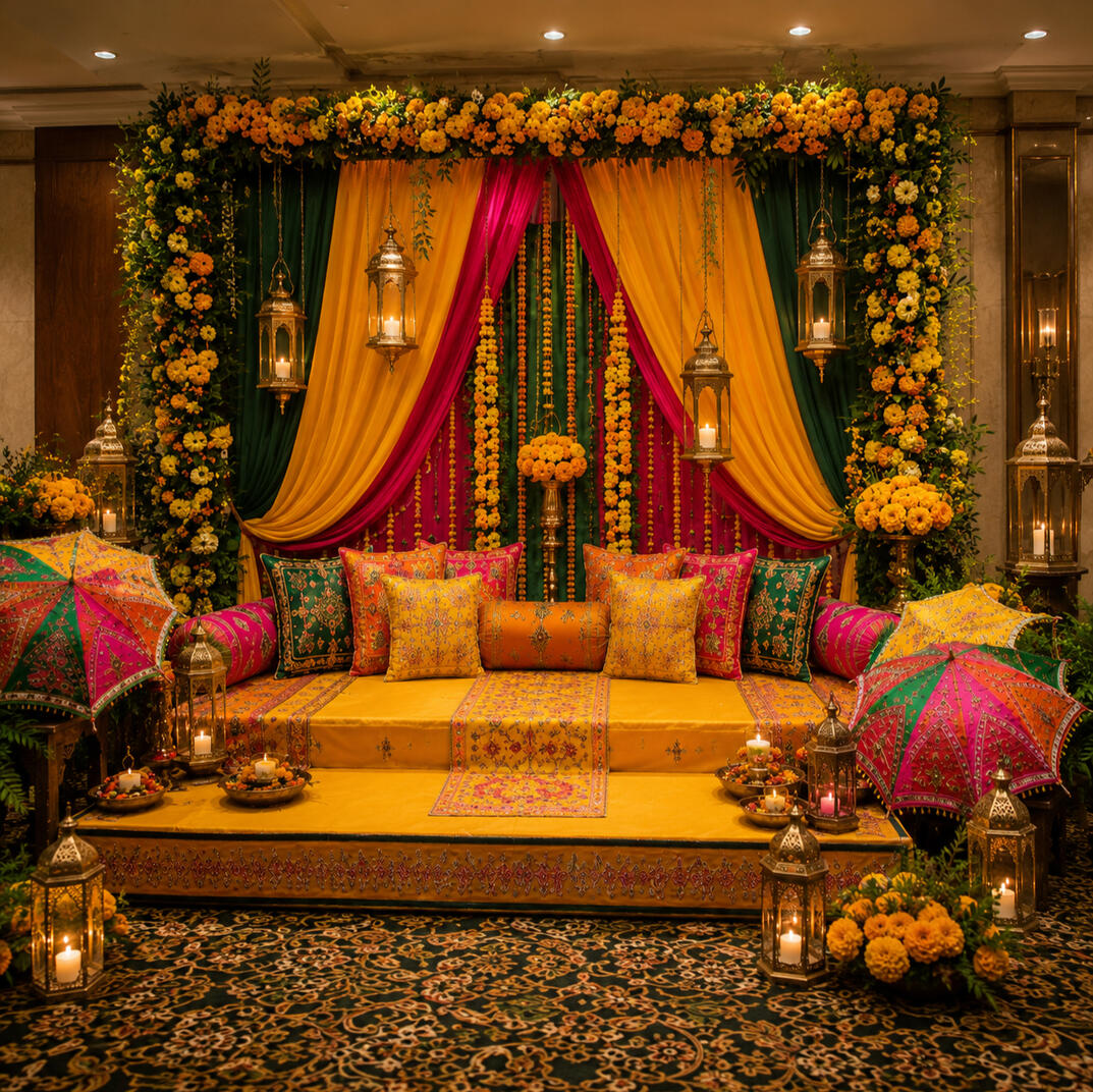 Hamza &amp; Mehwish’s Mehndi