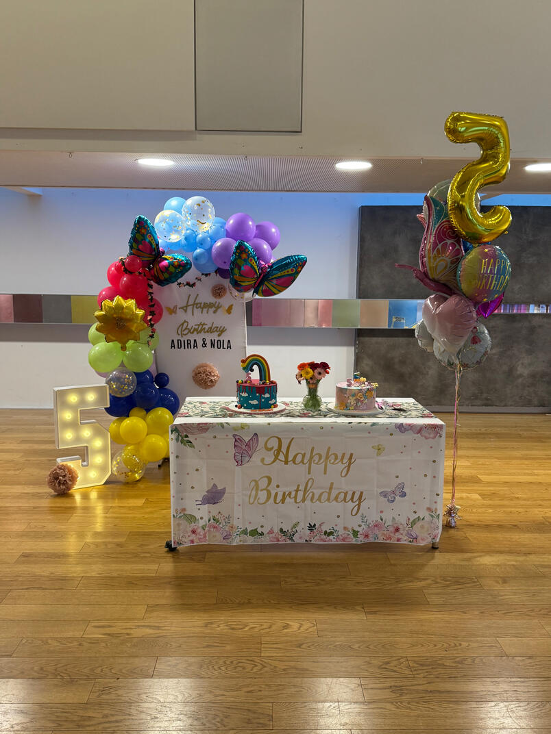 Adira & Nola’s 5th Butterfly Theme Party